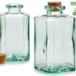 BOTELLA CUADRADA 1 L. VIDRIO REC