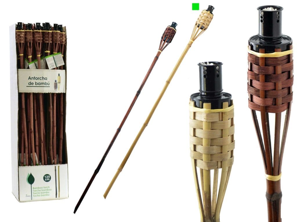ANTORCHA BAMBU 120 CM B.