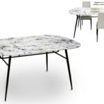 MESA ESTILO MARBEN OVALADA