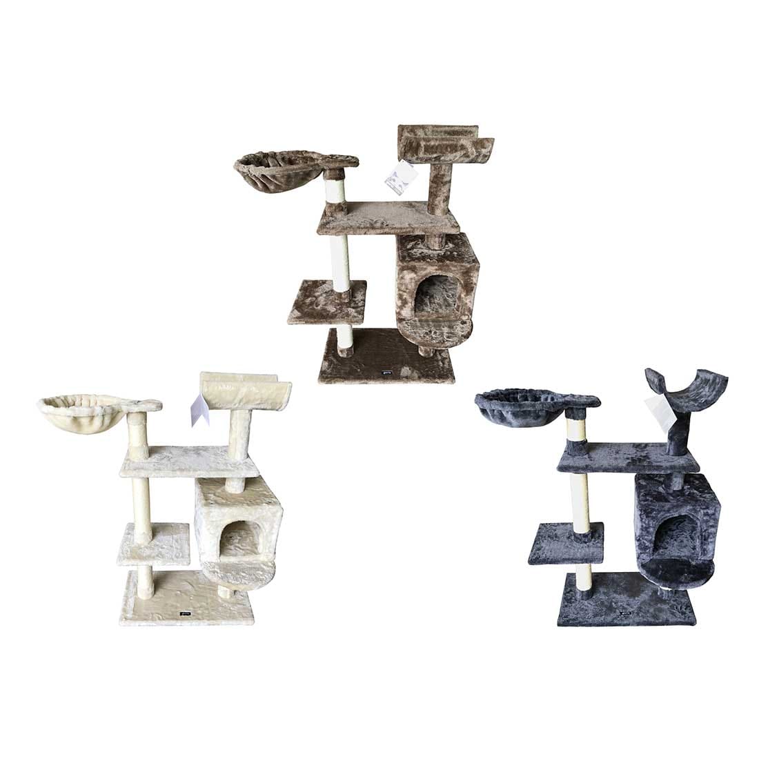 GL00102P184 JARAMA CAT TREE BEIGE - Imagen 1