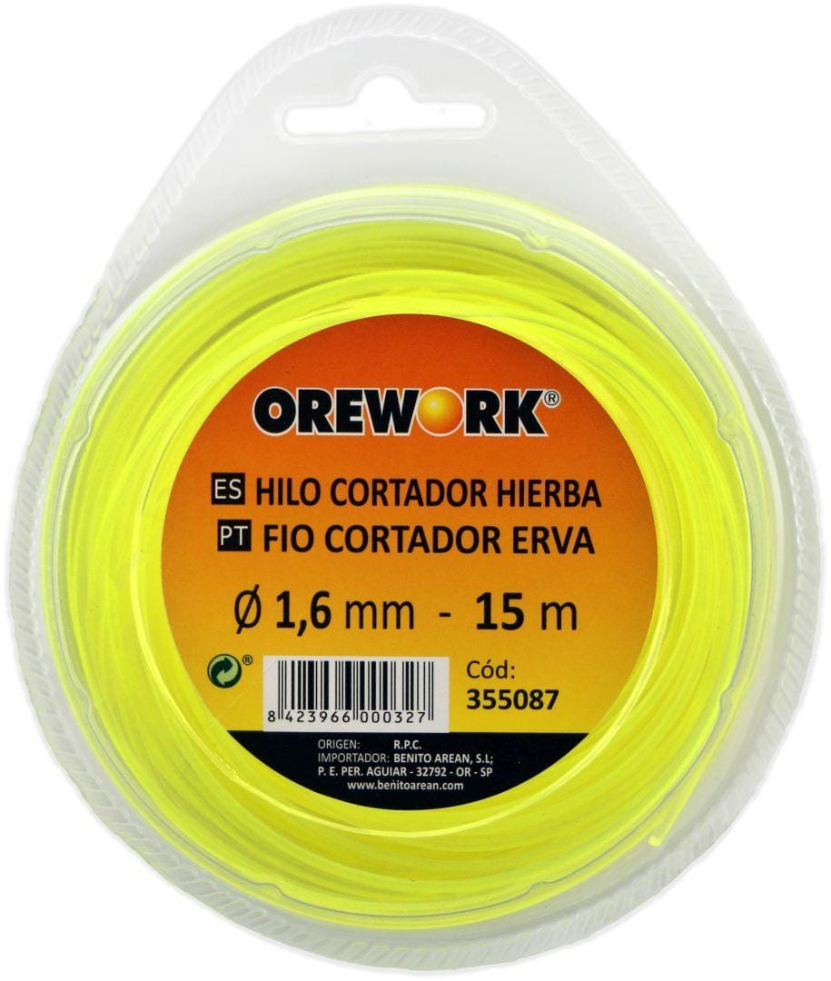 355087 HILO CORTADOR 1,6 MM 15M. - Imagen 1