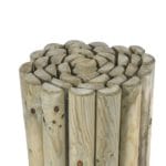 Borde madera rollo