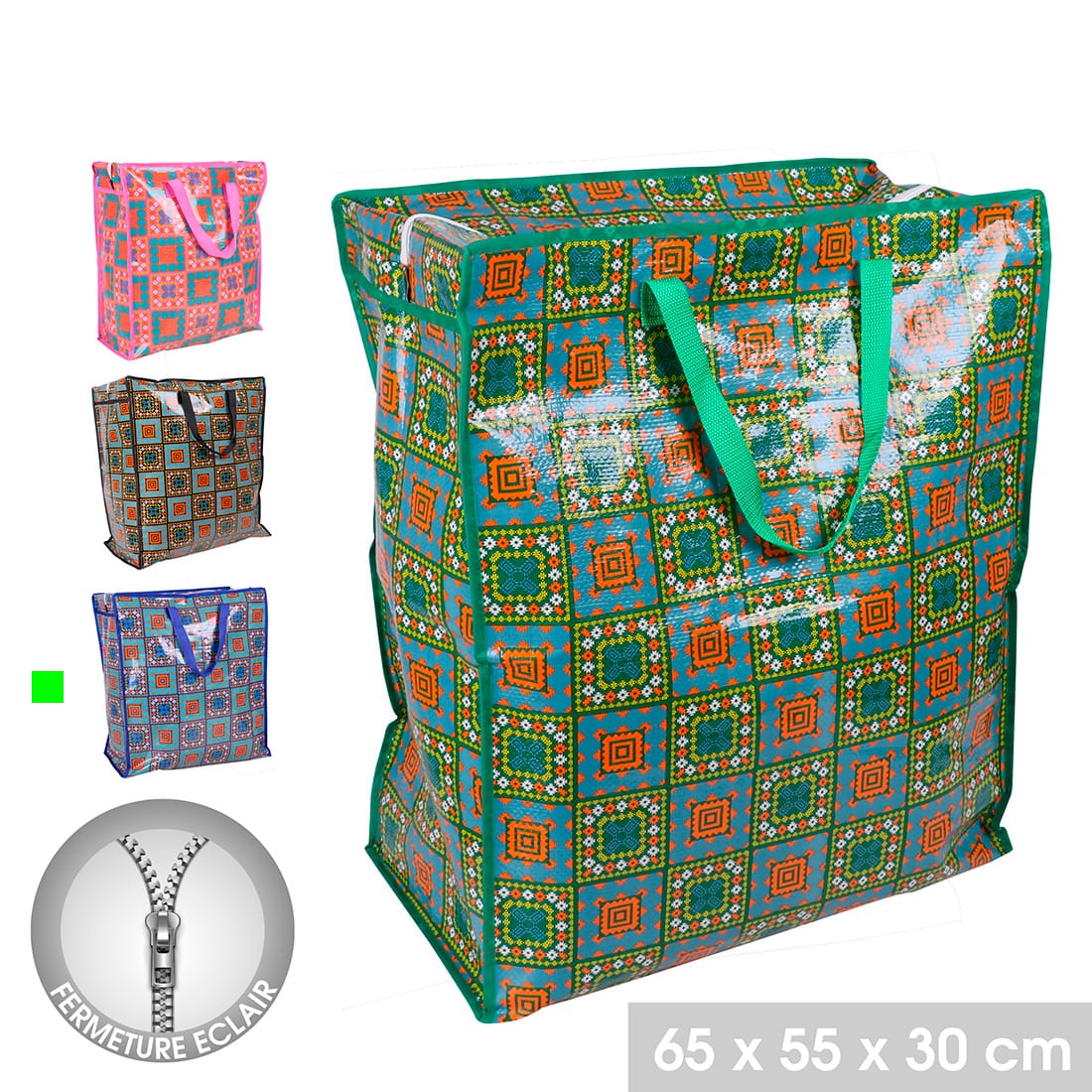 BOLSA MAYA AZUL 65X55X30 CM BOLSA MAYA AZUL 65X55X30 CM - Imagen 1