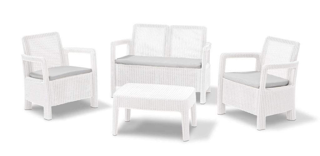HR Tarifa lounge set 2seat White CoolGrey DE 02