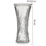 FLORERO CRISTAL 25X12,5 FLOR