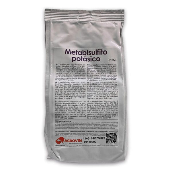 METABISULFITO 1 KG.