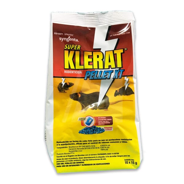 SUPER KLERAT PELLET XT 150 GRS