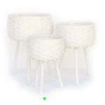 CESTA BLANCA C/ PATAS PEQUEÑA