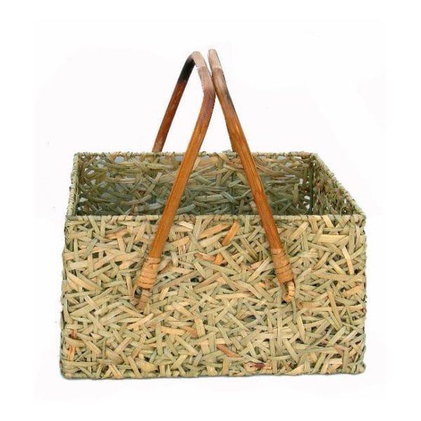 CESTA DE JUNCO