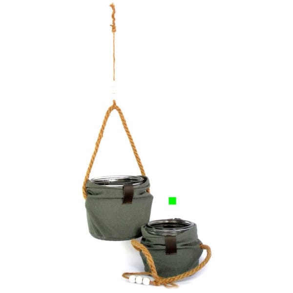 CESTA TELA CRISTAL COLGAR PQ.