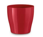 VASO LIVING 13 CM. ROJO