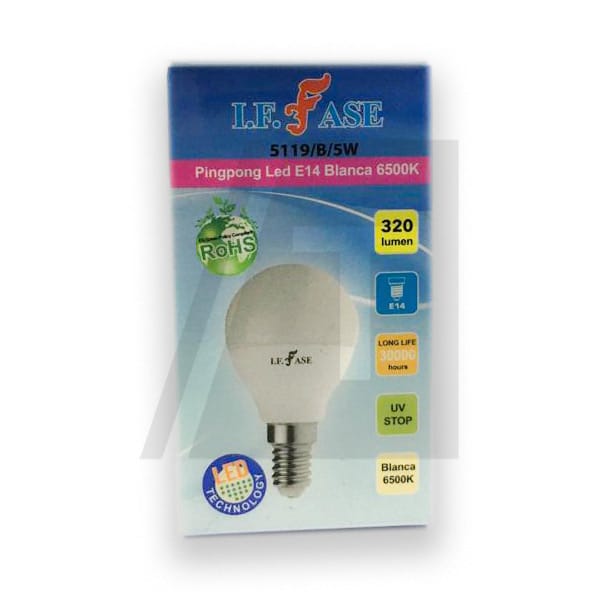 Bombilla LED E-14 4W, blanca 6500K BOMBILLA LED E-14 4W - Imagen 1