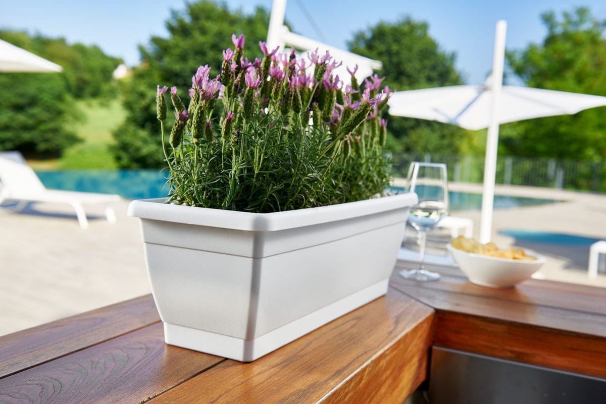JARDINERA 60X20 ANTRACITA - Imagen 2