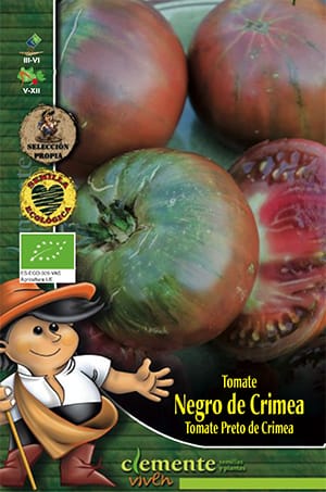 TOMATE NEGRO DE CRIMEA ECOLOGICO
