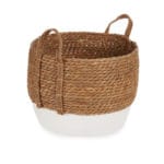 CESTA ALGA FONDO BLANCO GR.