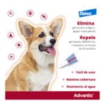 ADVANTIX 10/25 KG 1 UNIDAD - Imagen 2