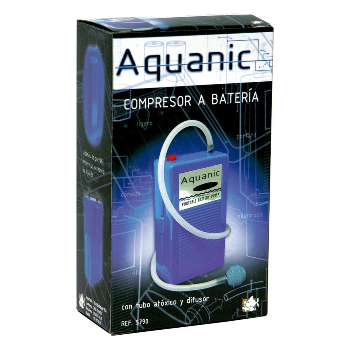 AIREADOR AQUANIC A PILAS - Imagen 2