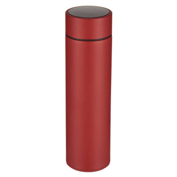 TERMO ROJO 450 ML PANTALLA LED