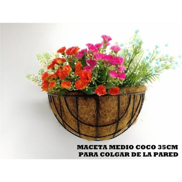 MACETA COCO PARED 35 CM