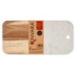 TABLA CORTAR MADERA MARMOL 38 CM