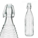 BOTELLA OPTICA 1 L. RAYAS HORIZO
