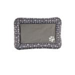 CUNA HUELLAS GRIS 83X57X7,5