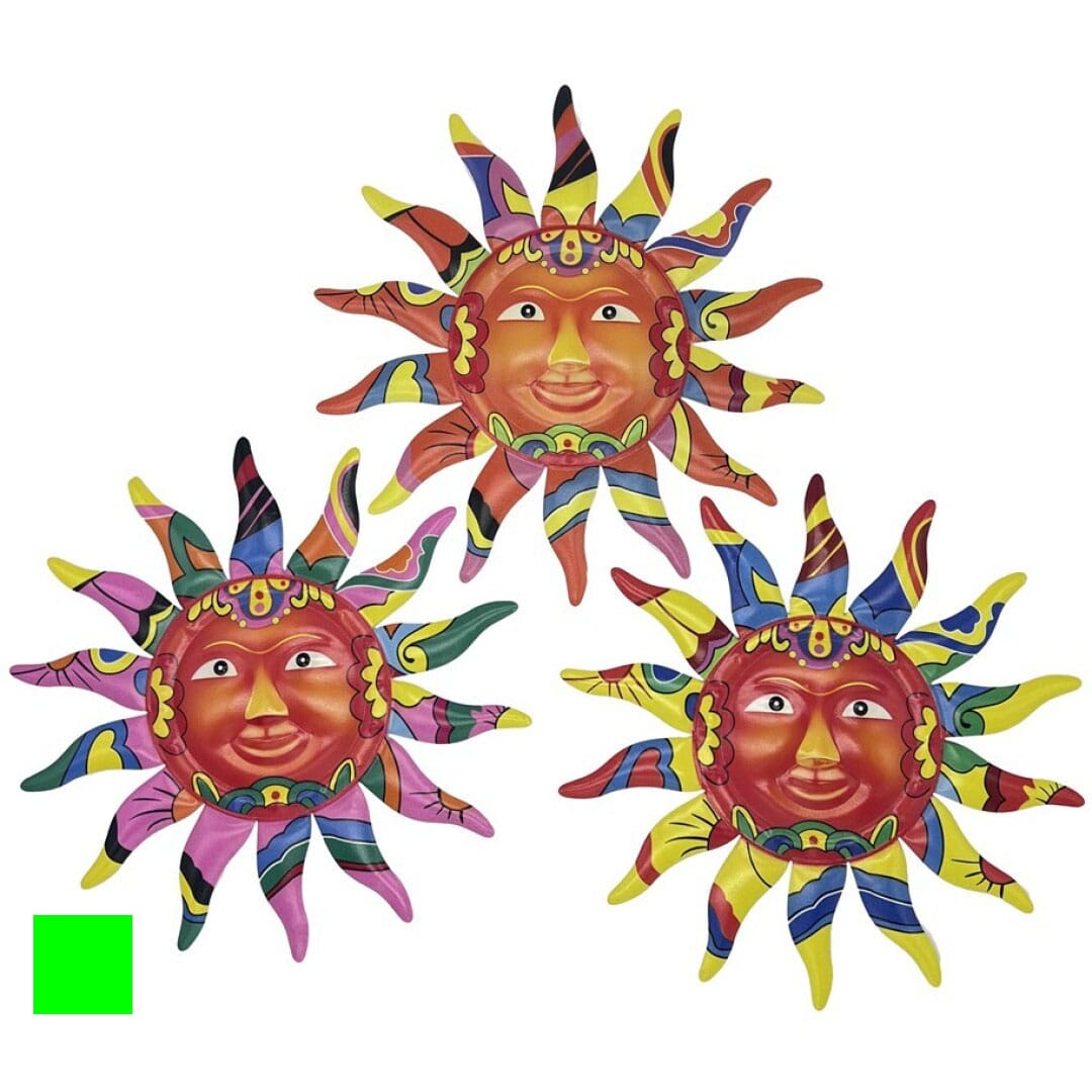SOL ROSA SOL COLGAR MORADO MET. 33 CM - Imagen 1