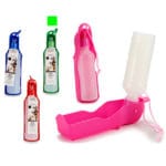 BEBEDERO PORTATIL VERDE 500 ML.