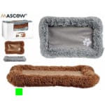 CUNA SUAVE MARRON 82X55X8 CM