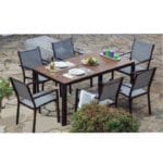 CONJUNTO ORLANDO MESA Y 6 SILLAS