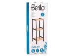 ESTANTERIA 3 ESTANTES BAMBU NEGR - Imagen 2