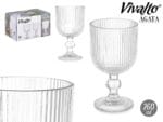 COPA VINO TRANSPARENTE RAYAS 260 - Imagen 2