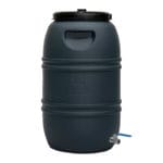 BIDON GRIS 220 L. C/ GRIFO RECTO