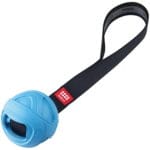 PELOTA AZUL C/ LANZADOR 7X7X35