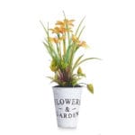 PLANTA FLOR ABIERTA NARANJA