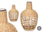 GARRAFA CRISTAL 25 CM ESPARTO