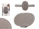 CEPILLO PUAS OVALADO METAL GRIS - Imagen 2