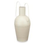 JARRON ACERO DOBLE ASA CREMA 45