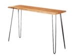 MESA MADERA LIVE EDGE 120X35X77