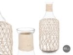 BOTELLA CUERDA BLANCA 20X48 CM - Imagen 2