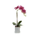 ORQUIDEA ROSA MACETA CUAD. 43 CM