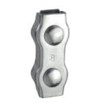 ABRAZADERA DOBLE GALVANIZADA 6