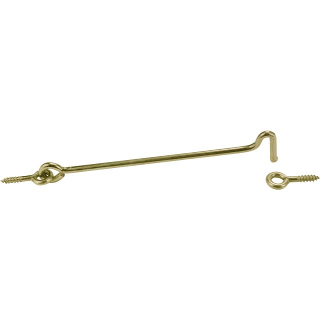 CERRADURA GALVANIZADA AMARILLA 5,8X200MM ALBA.CON ANILLA AMARI. 5,8x200 - Imagen 1