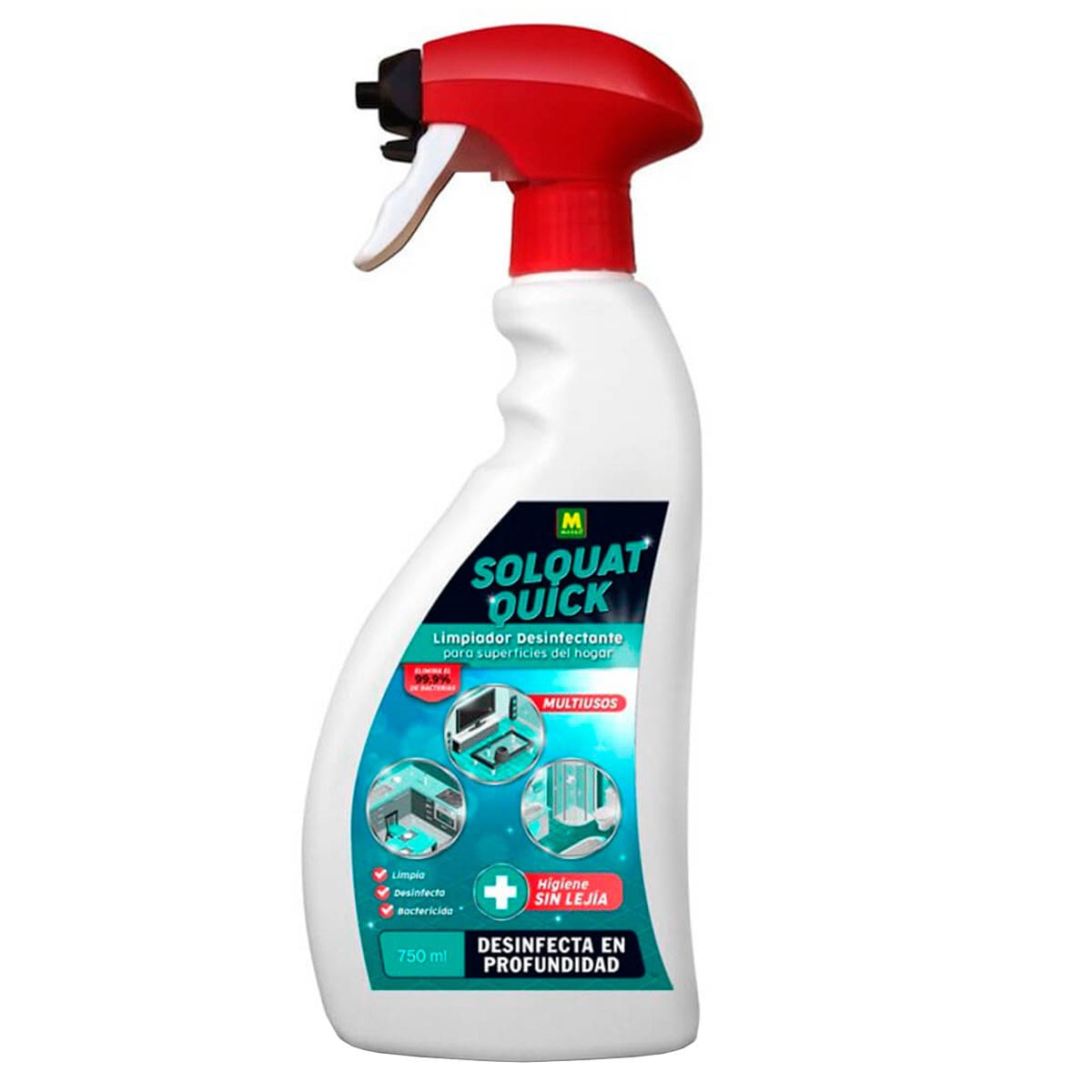 limpiador-desinfectante-masso-231615-750ml LIMPIADOR DESINF. MASSO 750 ML. - Imagen 1