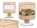 PORTAVELA COPA RATTAN 15X15X20 - Imagen 2