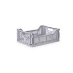 CAJA PLEGABLE GRIS 30X40X15