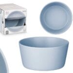 PLATO HONDO LISO AZUL 15 CM
