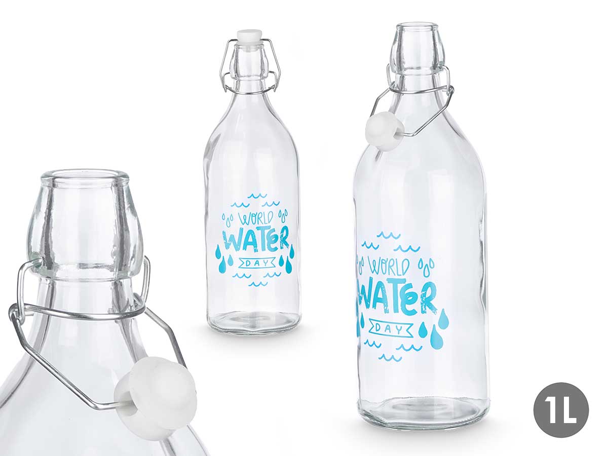 11275 BOTELLA WATER 1 L. - Imagen 1