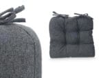 SET 2 COJINES GRIS OSCURO 40X40