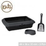 KATS BANDEJA MOONROCK 46X36X12